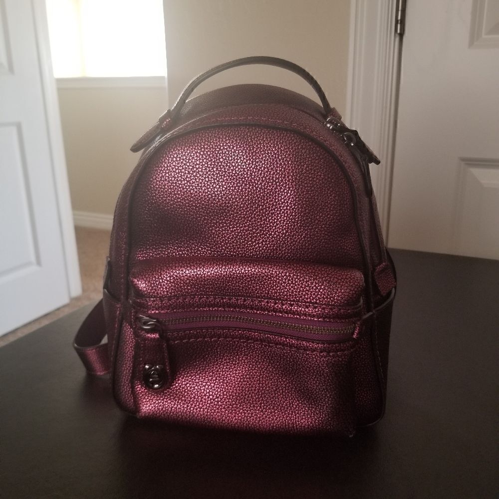 Coach Campus Leather Backpack 
